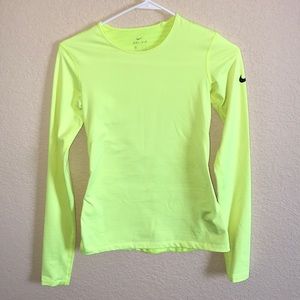 Neon Nike Long Sleeve Tee